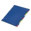 Разделитель пластиковый широкий BRAUBERG А4+, 12 листов, цифровой 1-12, оглавление, цветной, 225622 - 2