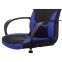 Кресло компьютерное BRABIX "Alpha GM-018", ткань/экокожа, черное/синее, 532638, GM-018_532638 - 7