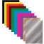 Цветная бумага А4 офсетная, ВОЛШЕБНАЯ, 16 листов 10 цветов, на скобе, BRAUBERG, 200х275 мм, "Чудеса", 129921 - 1