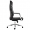 Кресло офисное BRABIX PREMIUM "Jazz EX-757", синхромеханизм, алюминий, экокожа, черное, 532489 - 1