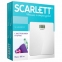 Весы напольные SCARLETT SC-BS33E107, электронные, вес до 180 кг, квадратные, стекло, белые - 1