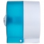 Диспенсер для бытовой туалетной бумаги LAIMA, КРУГЛЫЙ, тонированный голубой, 605045 - 5