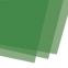 Обложки пластиковые для переплета, А4, КОМПЛЕКТ 100 шт., 200 мкм, прозрачно-зеленые, BRAUBERG, 530832 - 2