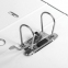 Папка-регистратор LEITZ, механизм 180°, покрытие пластик, 80 мм, серая, 10101285 - 4