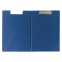 Папка-планшет BRAUBERG, А4 (340х240 мм), с прижимом и крышкой, картон/ПВХ, РОССИЯ, синяя, 221489 - 3