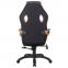 Кресло компьютерное BRABIX "Techno Pro GM-003", ткань, черное/серое, вставки оранжевые, 531813 - 8
