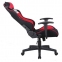 Кресло компьютерное BRABIX "GT Racer GM-101", подушка, ткань, черное/красное, 531820 - 6