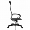 Кресло офисное МЕТТА "SU-B-8" пластик, ткань-сетка, сиденье мягкое, светло-серое - 2