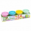 Пластилин-тесто для лепки BRAUBERG KIDS, 4 цвета, 560 г, пастельные цвета, крышки-штампики, 106717 - 1