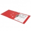 Папка-регистратор BRAUBERG "EXTRA", 75 мм, красная, двустороннее покрытие пластик, металлический уголок, 228572 - 6