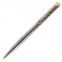 Ручка подарочная шариковая GALANT "Barendorf", корпус серебристый с гравировкой, золотистые детали, пишущий узел 0,7 мм, синяя, 141011 - 1