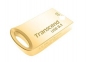 Флеш накопитель 16GB Transcend JetFlash 710, USB 3.1, Металл Золото - 2