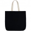 Холщовая сумка Shelty, черная - 4