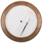 Часы настенные с деревянным ободом, орех - 3