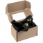 Елочная игрушка «Бенгальский тигр» в коробке, черная с росписью - 7