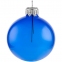 Елочный шар Gala Night в коробке, синий, 6 см - 1
