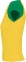 Футболка женская Milky 150, желтая с зеленым - 2