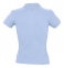 Рубашка поло женская People 210 голубая - 3