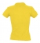 Рубашка поло женская People 210 желтая - 3