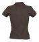 Рубашка поло женская People 210, шоколадно-коричневая - 2