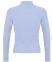 Рубашка поло женская с длинным рукавом PODIUM 210 голубая - 1