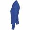 Рубашка поло женская с длинным рукавом PODIUM 210 ярко-синяя - 3