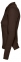 Рубашка поло женская с длинным рукавом Podium 210 шоколадно-коричневая - 6