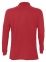 Рубашка поло мужская с длинным рукавом Star 170, красная - 1