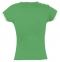 Футболка женская Moorea 170 ярко-зеленая с белой отделкой - 6