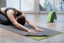 Полотенце-коврик для йоги Zen, серое - 3