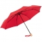 Зонт складной OkoBrella, красный - 1
