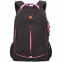 Рюкзак школьный Swissgear, черный с розовым - 3