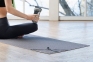 Полотенце-коврик для йоги Zen, серое - 4