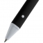 Ручка шариковая Button Up, черная с белым - 5