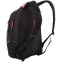 Рюкзак школьный Swissgear, черный с розовым - 1
