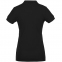 Рубашка поло женская Virma Premium Lady, черная - 1