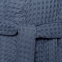 Халат вафельный мужской Boho Kimono, темно-серый (графит) - 3