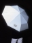 Зонт складной «Луч света» со светоотражающим куполом, серый - 8