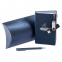 Упаковка «Подушечка», синяя картон, в разложенном виде: 29х14 см, в сложенном виде (внутренний размер): 19х14х5 см - 3