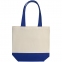 Холщовая сумка Shopaholic, ярко-синяя - 2