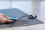 Полотенце-коврик для йоги Zen, серое - 6