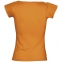 Футболка женская Melrose 150 с глубоким вырезом оранжевая - 4
