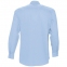 Рубашка мужская с длинным рукавом Boston голубая - 8