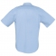 Рубашка мужская с коротким рукавом Brisbane голубая - 6