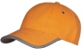 Бейсболка Unit Trendy, оранжевая с серым - 4