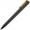 Ручка шариковая Split Black Neon, черная с оранжевым - 5