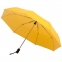 Зонт складной Show Up со светоотражающим куполом, желтый - 3