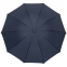 Зонт складной Silvermist, темно-синий с серебристым - 1