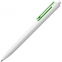 Ручка шариковая Rush Special, бело-зеленая - 3