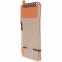 Блокнот на кольцах Eco Note с ручкой, оранжевый - 7